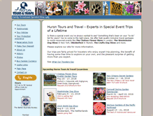 Tablet Screenshot of huronvalleytravel.com